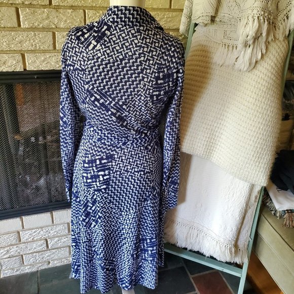 Parade Vintage 1970s Boho Printed Wrap Dress S - Picture 2 of 6